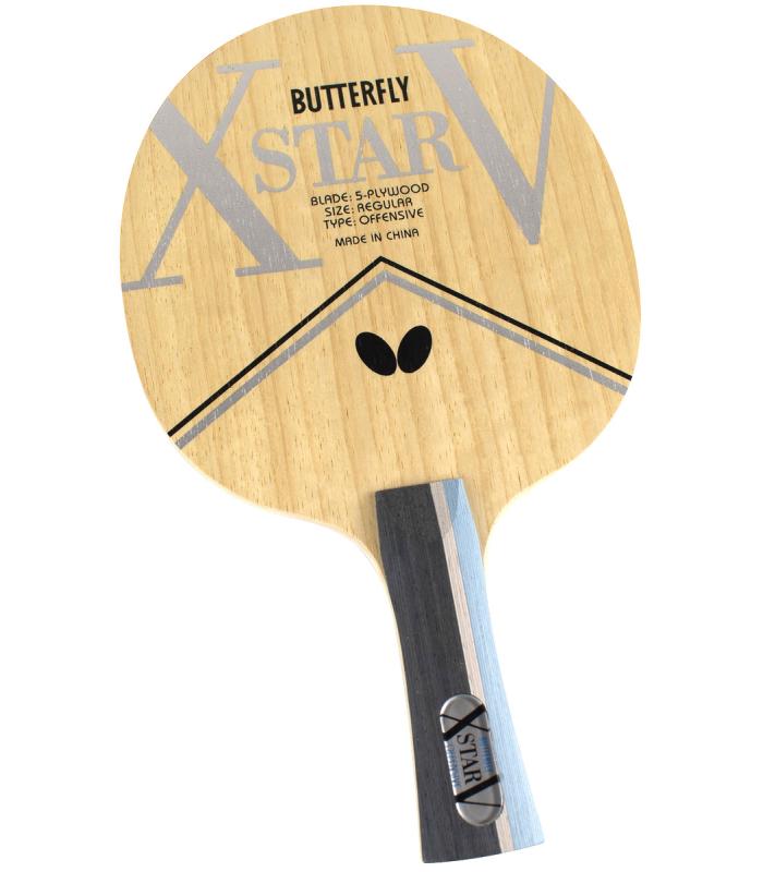 Butterfly Xstar V FL Flared Blade Table Tennis Racket Blade Ping Pong